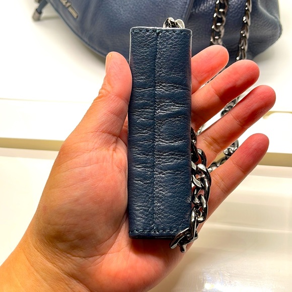 Unique Kenneth Cole New York Genuine Leather Shoulder Bag - Picture 8 of 13